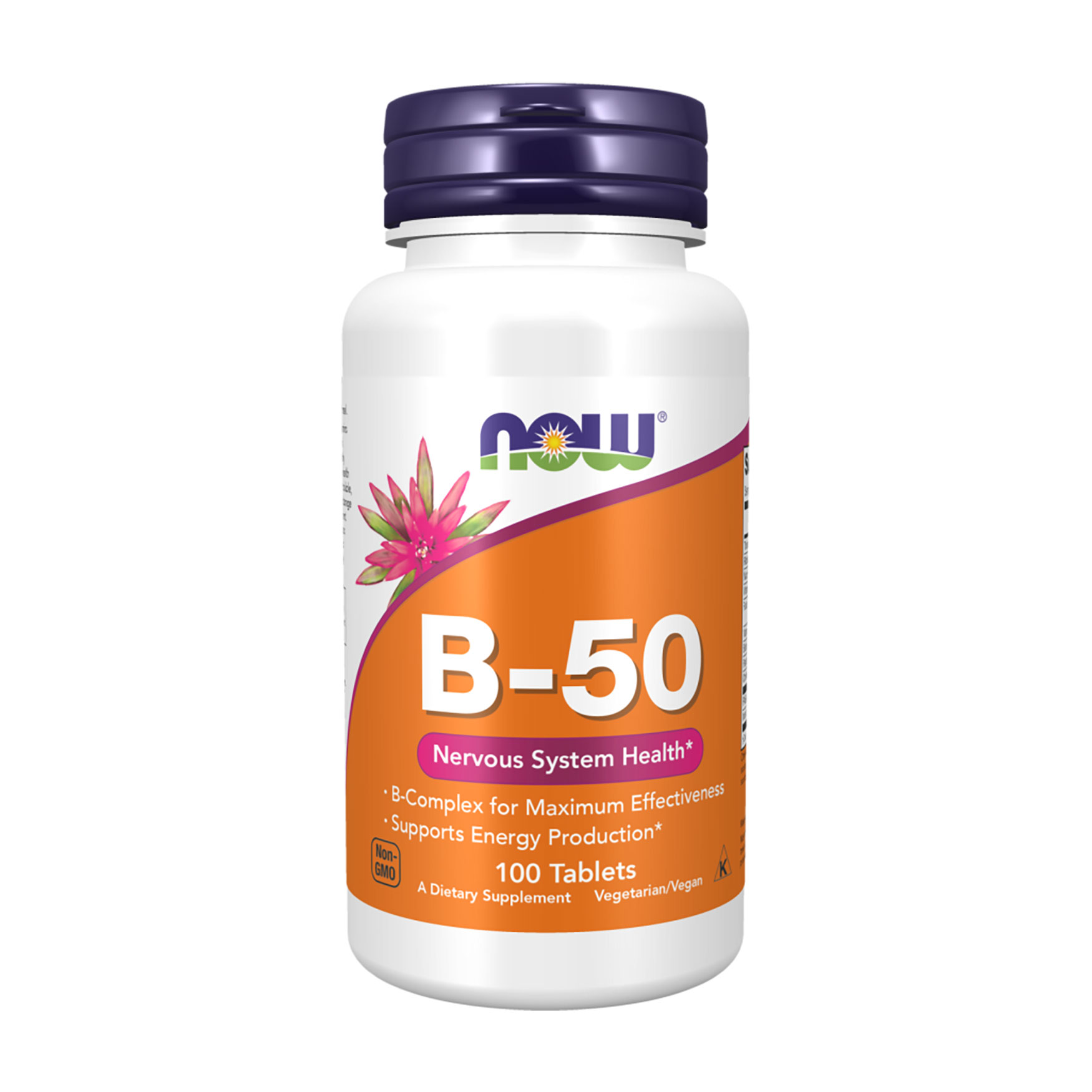 Комплекс B-50 NOW foods B-50, 100 таблеток